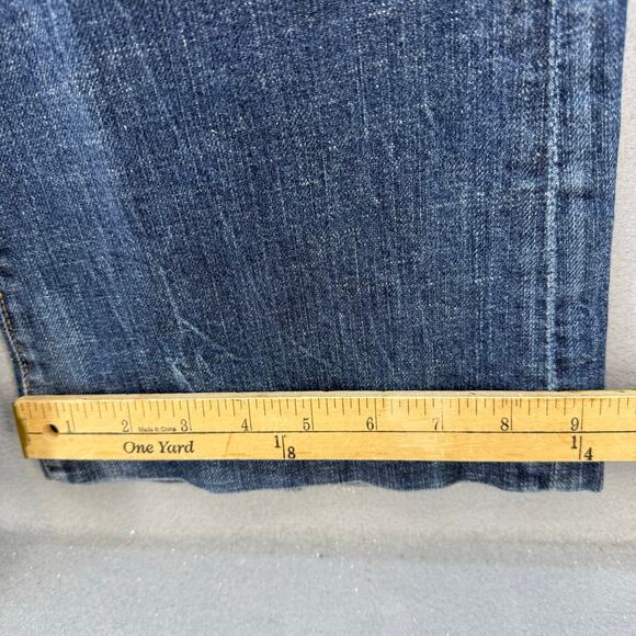 Citizens of Humanity Jeans Women's 26 (2) Blue Ricrac Low Waist Wide Leg Preppy - Picture 16 of 16